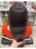 ヘアサロン イリー 西那須野(iLii)&nbsp;深めブラウン＊美髪髪質改善トリートメント