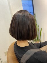 グランツ(hair salon Glanz) 自然な丸み艶ボブ