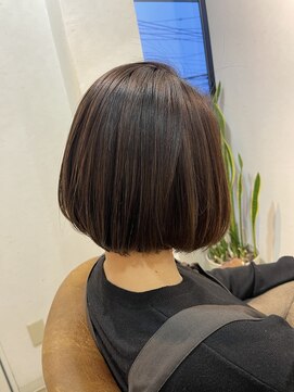 グランツ(hair salon Glanz) 自然な丸み艶ボブ