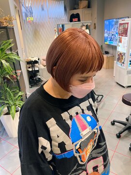 ダニーコウベ(Danny kobe) オレンジボブ