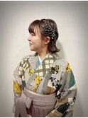 名古屋駅徒歩3分 actif 着物/和装/着付けヘアセット  早朝受付
