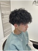 スパイラルパーマ