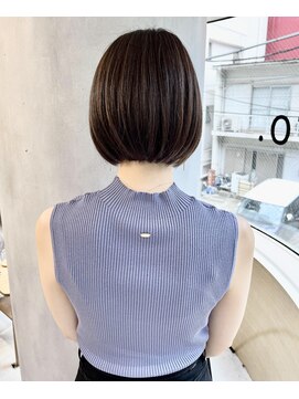 ヒビト 恵比寿 渋谷(HIBITO.) 髪質改善カラー 黒髪大人ボブ 20代30代40代 恵比寿代官山