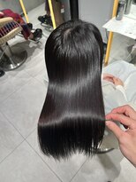 ロンドメリア 天神大名店(Lond Melia)&nbsp;★くびレイヤーエモージュインナーグレージュ前髪ピンクベージュ