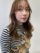 ミニヨン バイ ハピネス 高の原店(mignon by Happiness)&nbsp;ロングレイヤー　顔まわりカット