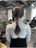 タイト/お呼ばれヘア　美髪　ブルーブラック
