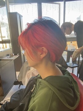 ラグーンヘアー(Lagoon hair) ブリーチ＋カラー＋トリートメント♪