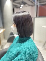 リーオオサカ(Lee Osaka) 【Lee大阪店】3Dカラー×ワンレングスボブ/新出