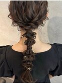 ロングヘアアレンジ