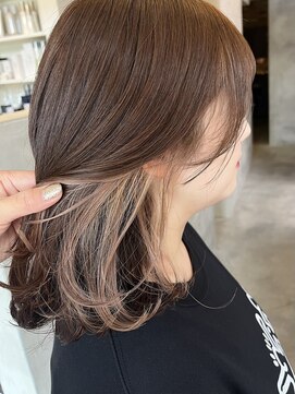 サロンド ココ(Salon de COCO) イヤリングカラーミルクティーベージュ