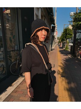 ベニス(VENICE) 癖毛を活かしたボブスタイル！