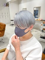 ネイロ 錦糸町(NeiRo)&nbsp;アッシュブラックカルマパーマベリーショートダークアッシュ