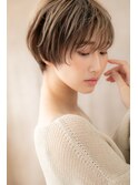 アンブレラカラー大人ハイライト小顔丸みショートY大宮20代30代!