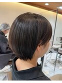 耳かけ丸みショート
