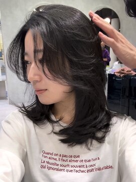 シティ(CITY) かきあげ前髪 色気レイヤー レイヤーカット