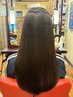 カット+縮毛矯正+ケラリファイントリートメント　【￥21,000 →￥20,000】