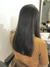 高再現性カット+【前髪】縮毛矯正