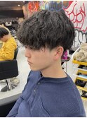 波巻きパーマ/ツイストスパイラル/マッシュ