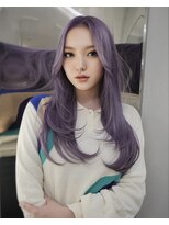 ガガ 心斎橋(GAGA)&nbsp;韓国/ハイトーンカラー/ワンホンヘア/レイヤーカット/髪質改善