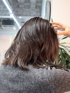 アル 心斎橋(alu) ブリーチなし透明感グレージュ