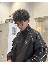 ケシキ大名(keshiki)&nbsp;ピンカールパーマでスタイリングが簡単に/ISSEI