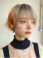 レヴ 草加店(LEV.)&nbsp;イメチェン　外はね　ボブ　美髪　ワイドバング　ブルーブラック