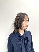 エアー 横浜(AIR) 【寺本】顔周りレイヤーカット/ミディアムヘア