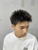 メンズ ラピス(Men's Lapis)&nbsp;スパイキーショート/無造作ツイストパーマ