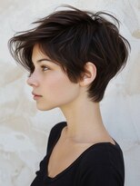 アルトリスト(Altruist Aging×HAIR&SPA) ★ダークアッシュ大人ガーリーボブ着物似合わせカット/髪質改善