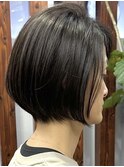 髪質改善縮毛矯正,レイヤー,縮毛矯正,白髪ぼかしハイライト.白髪