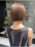 くせ毛多毛ボブショート短め40代