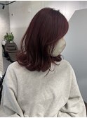 pink &violetヘアカラー