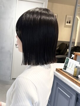 ロンドジェネルーズ 柏(Lond generous) ミニウルフレイヤーカット顔周りカット前髪カット韓国ボブ/柏柏