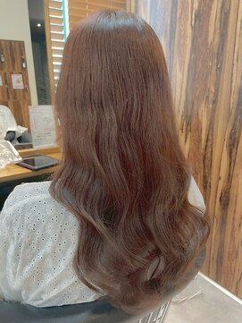 ヘアリゾート粋 トゥジュ 池袋東口店(tujuh) 透明感カラー/ミルクティーベージュ/コテ巻き