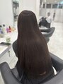 チューン 銀座(TUNE)&nbsp;履歴に合わせたダメージを最小限に抑える縮毛でカラーも一緒に◎