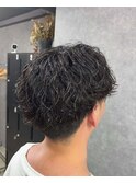 波巻き×ツイスパ、池袋、センターパート