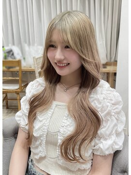 バイオレット 表参道店(Violet) 韓国レイヤーミルクティーベージュ