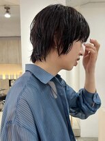 エヌ 烏丸(enu)&nbsp;ウェットショートウルフ/矢谷/enu烏丸/京都美容室