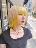 フラム 渋谷(flamme)&nbsp;◯ブロンドベージュ×イエロー