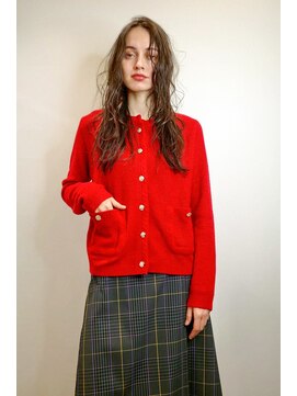 レイヤーカット/チョコレートブラウン/ココアグレージュ