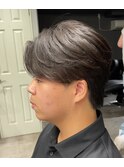 ナチュラルセンターパートフェザー