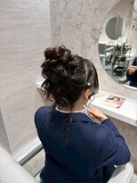 ベルグロー(BELLEGROW)&nbsp;おだんごヘア/アップヘア/お呼ばれヘアセット