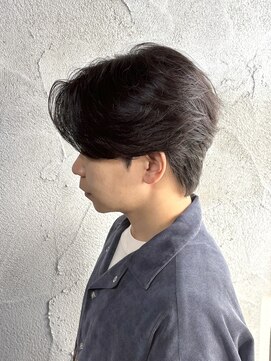 ニアウ 高崎店(Niau) MEN’S/リバースセンターパート/ニュアンスパーマ/群馬高崎