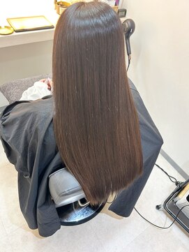 アリアツイン バイ エクラート 池袋西口店(ARiA TWiN by ECLART) 【圧倒的髪質改善】艶髪オリーブカラー♪