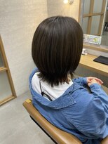 エマ 日吉(emma)&nbsp;ナチュラルラインが素敵♪きりっぱなしボブ＊