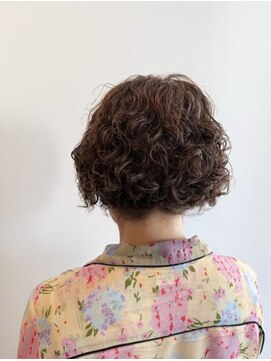 ピュアソウル(Pure Soul) くせ毛を活かす大人可愛いレイヤーボブ