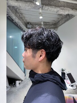 マリオ(mario) 無造作なニュアンスパーマ。