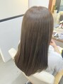 ヘアーアートシフォン 池袋西口店(Hair art chiffon) 透明感たっぷり艶々のオリーブカラーは大人人気高いです♪