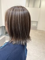 ネリ(NERi)&nbsp;自然に馴染む☆白髪ぼかしハイライト×透明感カラー