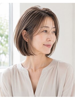 ブレス 小阪店(brace)の写真/顔周りの似合わせはお任せください！一人ひとりの骨格・髪質・クセを見極めて、理想のスタイルに♪